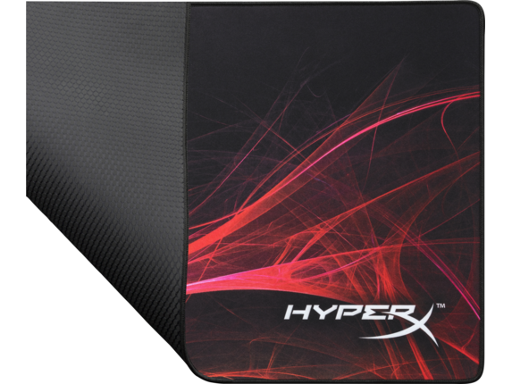 HP HyperX FURY S Gaming Mouse Pad, Speed Edition, Cloth (XL), Textured, Black - 4P5Q8AA