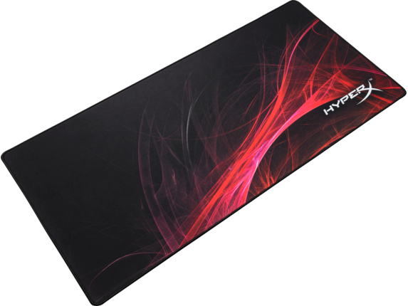 HP HyperX FURY S Gaming Mouse Pad, Speed Edition, Cloth (XL), Textured, Black - 4P5Q8AA