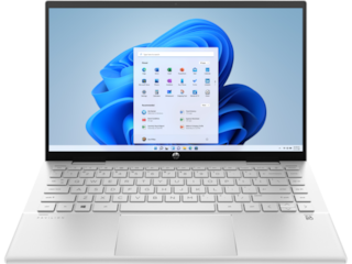 HP Pavilion X360 14t-dy000 14" HD Convertible Notebook, Intel i3-1125G4, 2.0GHz, 8GB RAM, 256GB SSD, Win10H - 58C09U8#ABA (Certified Refurbished)