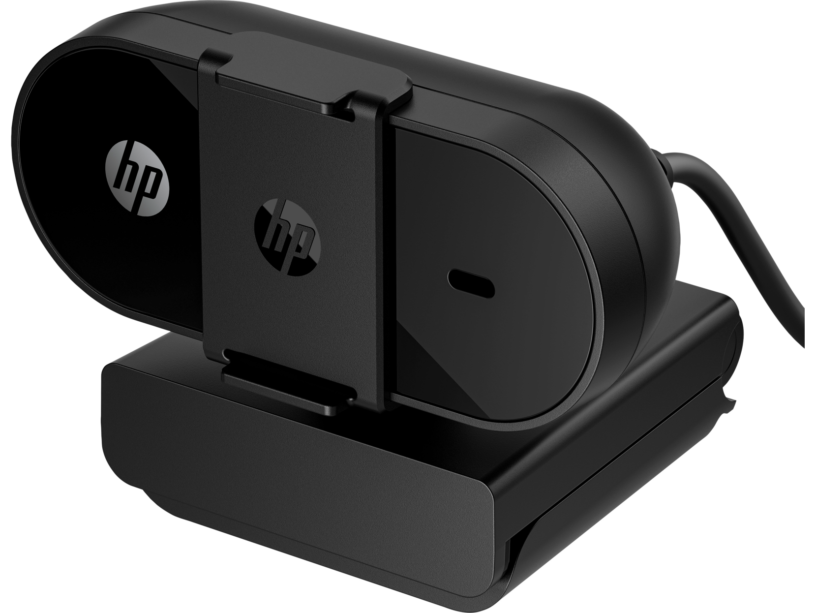 HP 325 FHD USB-A Webcam, 59" Cable, Black - 53X27AA