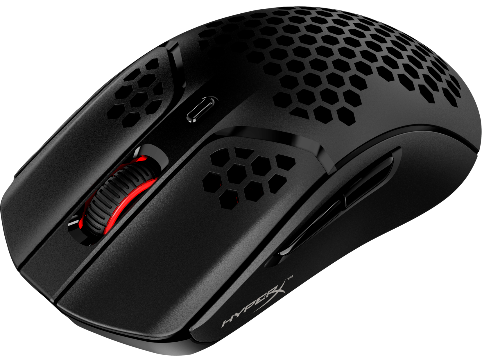 HP HyperX Pulsefire Haste Wireless Gaming Mouse, 16000 dpi, 6 Buttons, 2.4GHz, Black - 4P5D7AA