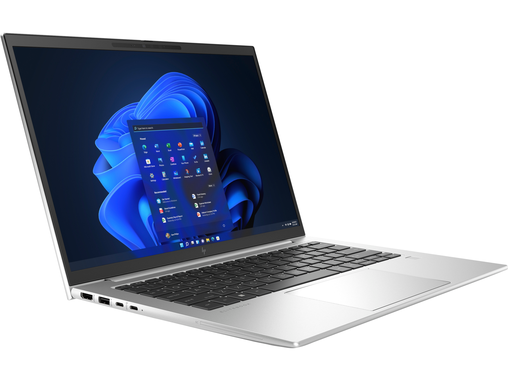 HP EliteBook 845-G9 14" WUXGA Notebook, AMD R5-6650U, 2.90GHz, 16GB RAM, 256GB SSD, Win10P - 6H5C8UT#ABA