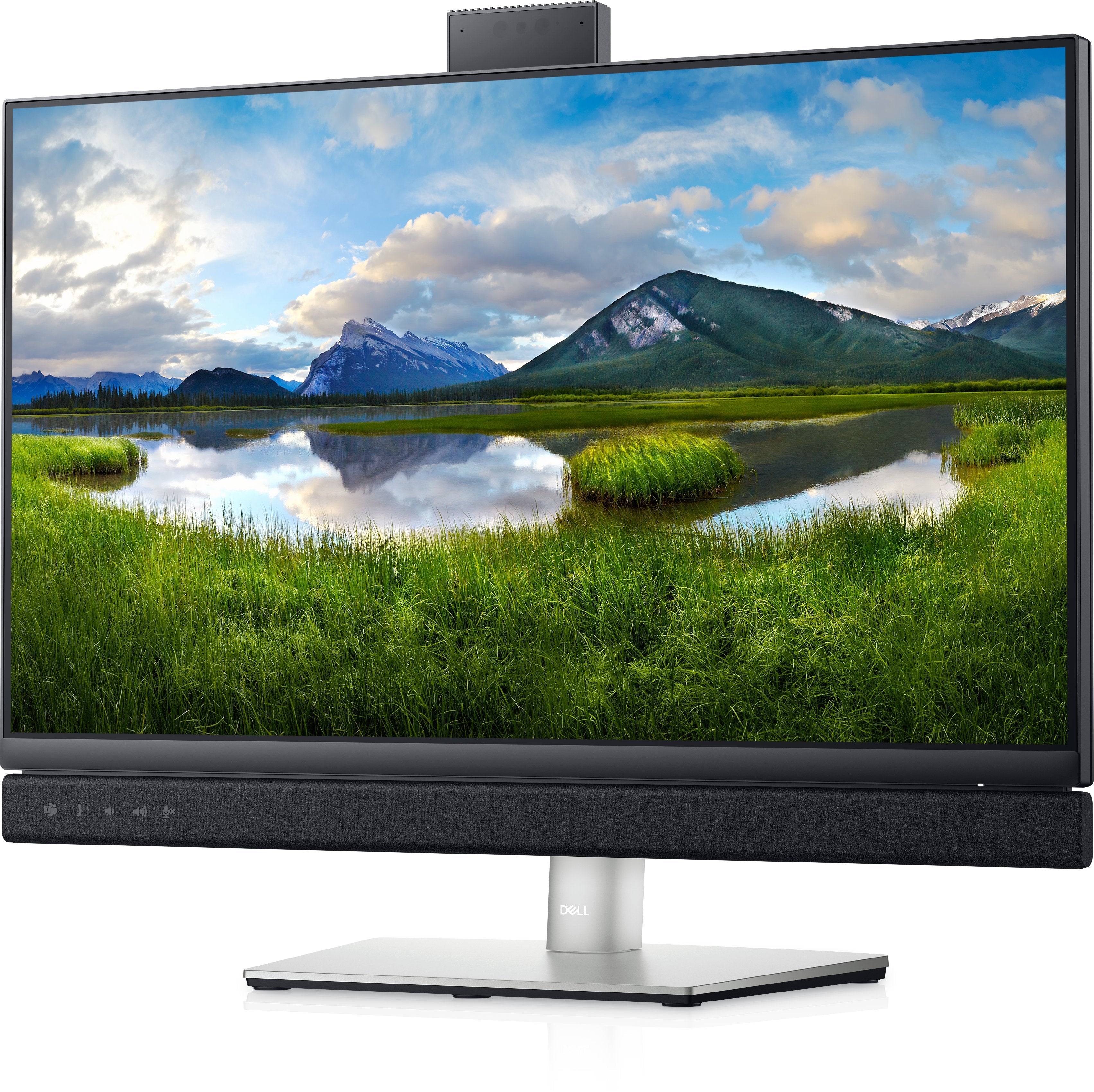 Dell 23.8" FHD Video Conferencing Monitor, 16:9, 8ms, 1000:1-Contrast - DELL-C2422HE (Refurbished)