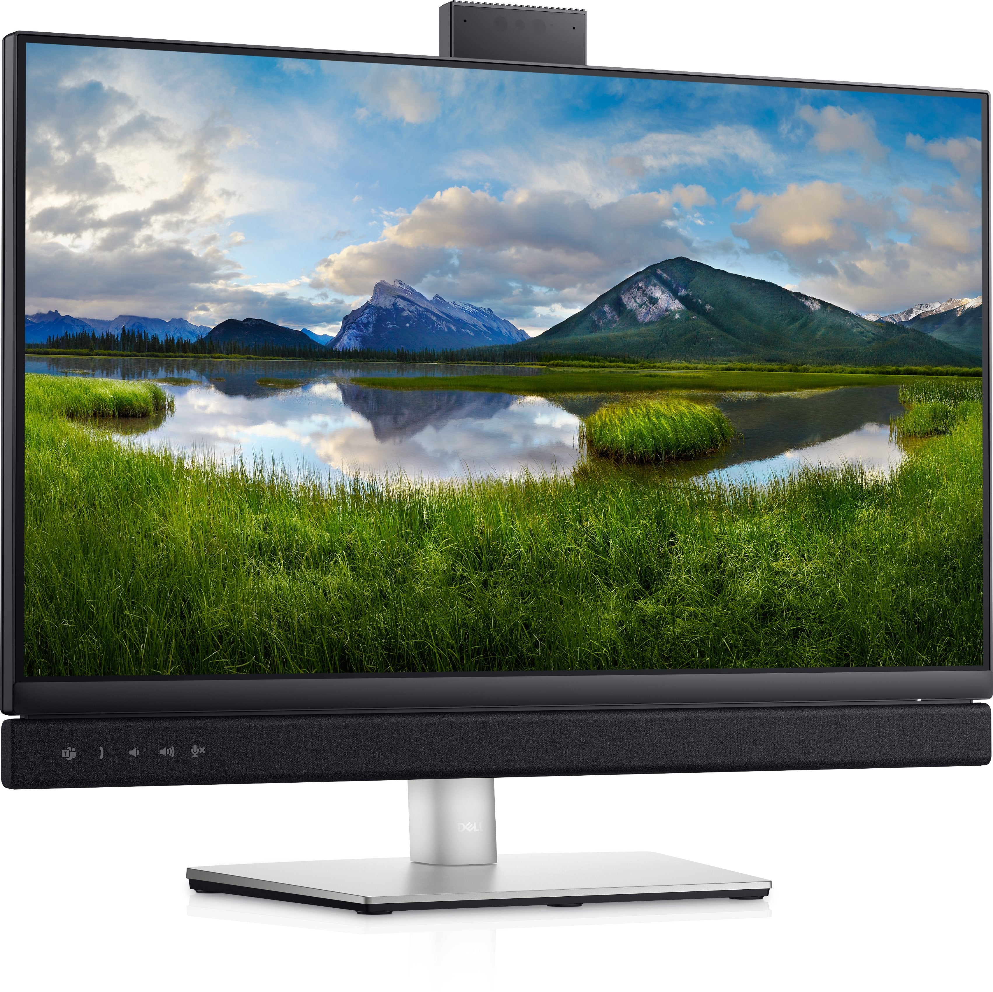 Dell 23.8" FHD Video Conferencing Monitor, 16:9, 8ms, 1000:1-Contrast - DELL-C2422HE (Refurbished)