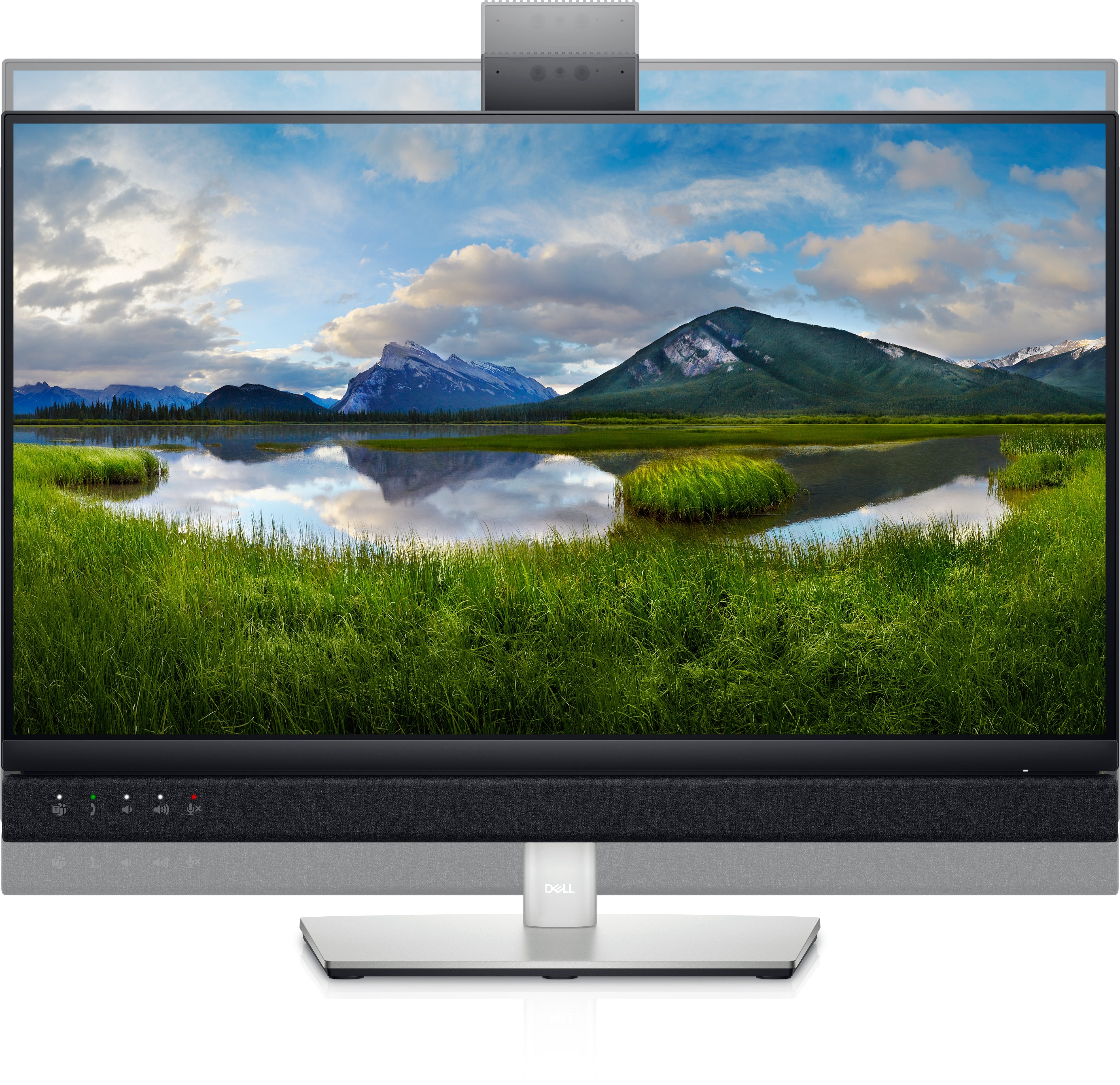 Dell 23.8" FHD Video Conferencing Monitor, 16:9, 8ms, 1000:1-Contrast - DELL-C2422HE