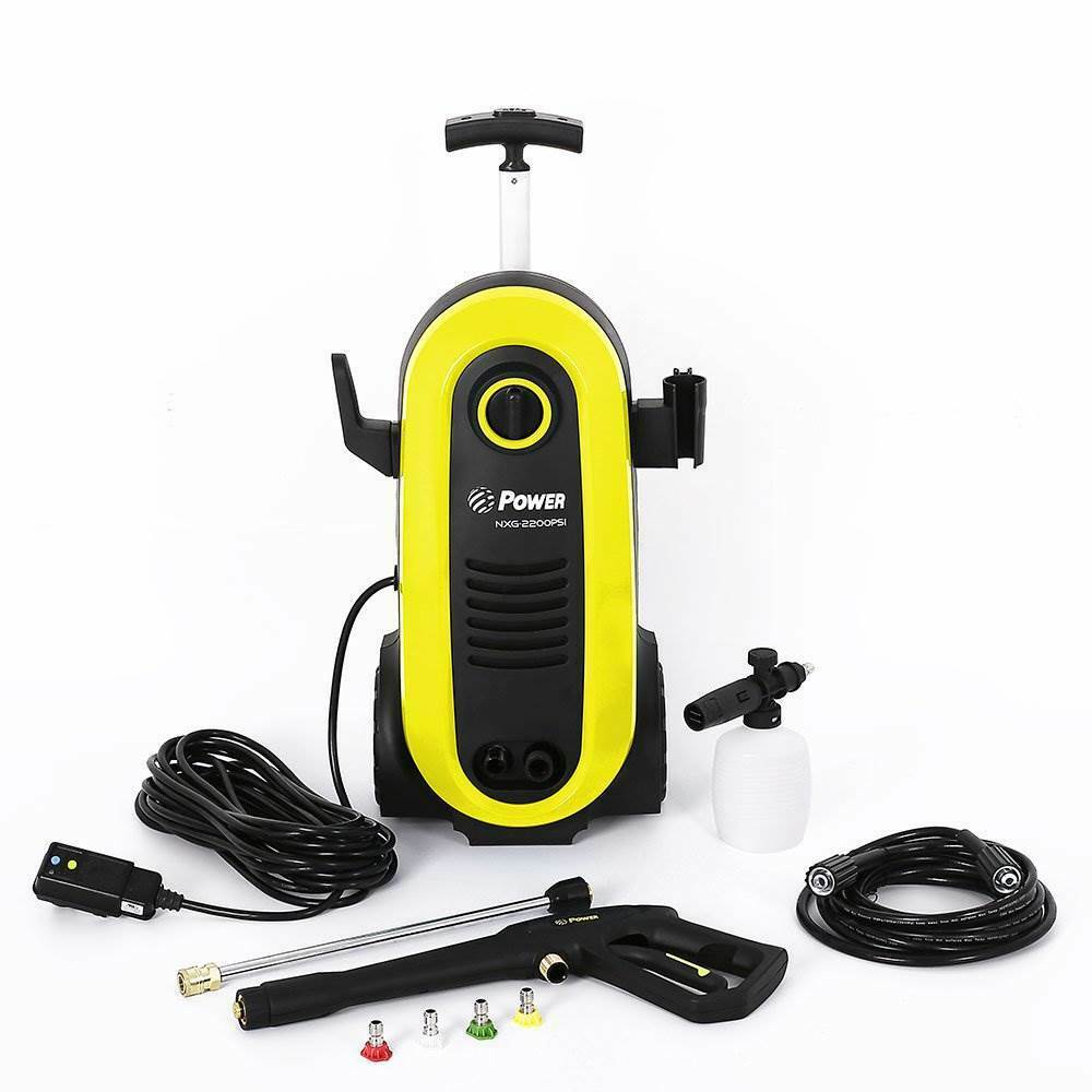 Bloom USA 20' x 30' 1.76 GPM Power Pressure Washer, Yellow - NXG-2200Y