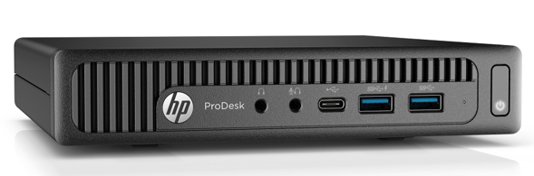 HP ProDesk 600 G2 Mini Desktop, Intel i7-6700T, 2.80GHz, 16GB RAM, 256GB SSD, Win10P- 051791298589 (Refurbished)