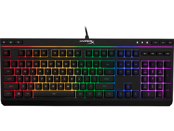 HP HyperX Alloy Core RGB Gaming Keyboard (US Layout), Wired, USB, Black - 4P4F5AA#ABA