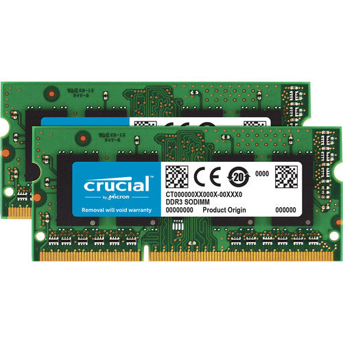Crucial 8GB (2x4GB) DDR3-1066 Non-ECC SODIMM RAM, 204-pin Memory Module for Mac- CT2K4G3S1067M