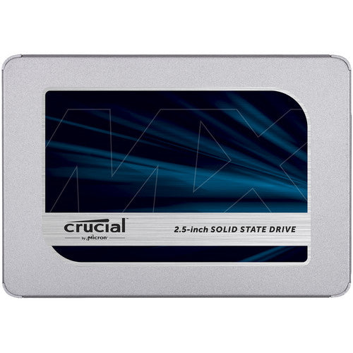 Crucial MX500 500GB Internal Solid State Drive, Micron 3D NAND SATA - CT500MX500SSD1