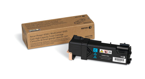 DELL Xerox Phaser 6500/WorkCentre 6505 High Capacity Cyan Toner Cartridge, 2500 pages - 106R01594