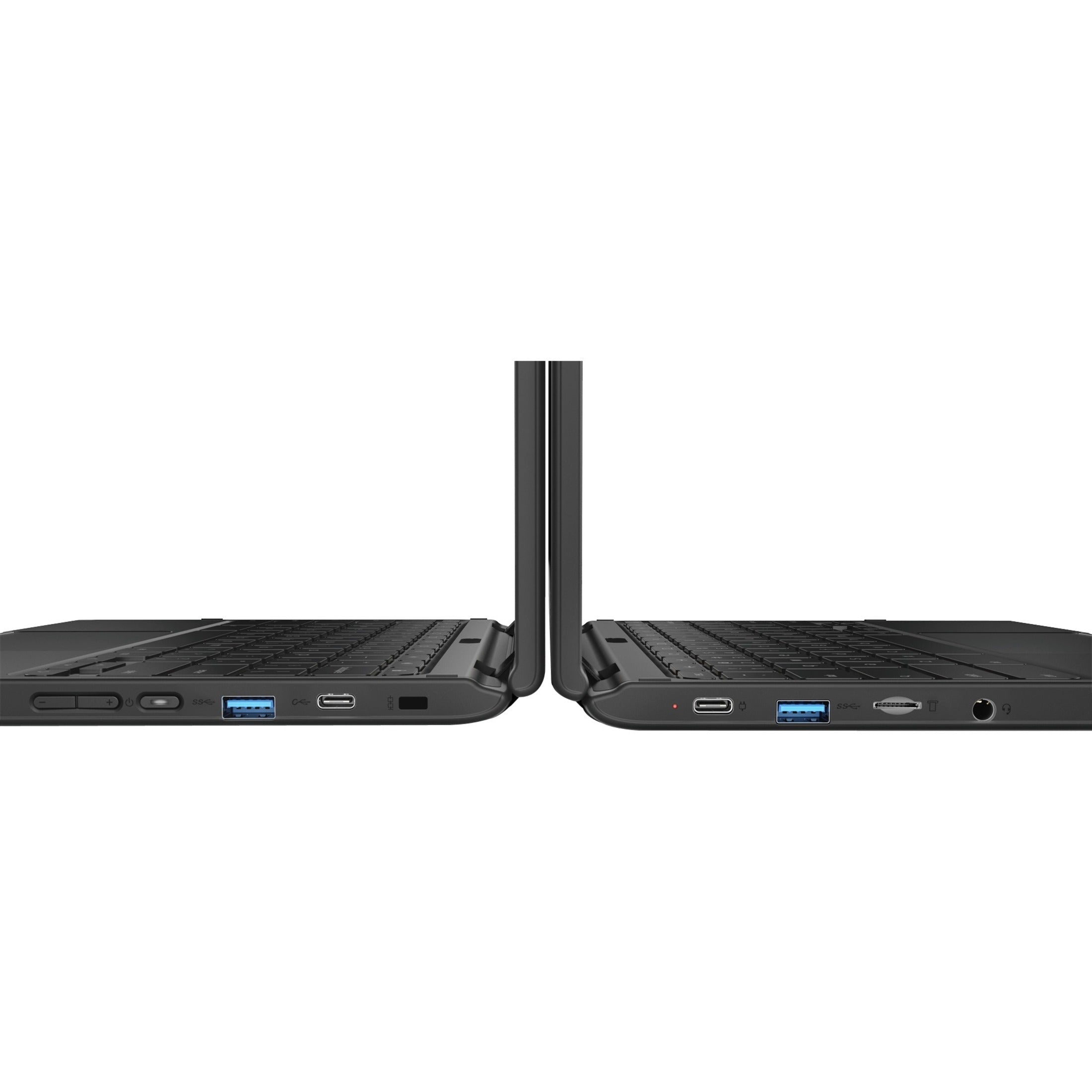 Lenovo 500e 11.6" HD 2nd Gen Chromebook, Intel Celeron N4120, 1.10GHz, 8GB RAM, 64GB eMMC, Chrome OS - 81MC0023US