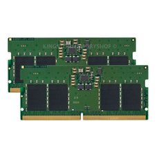 Kingston ValueRAM 16GB (8GB x2) DDR5-4800 Non-ECC Memory Module, 262-pin SODIMM RAM - KVR48S40BS6K2-16