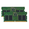 Kingston ValueRAM 64GB (32GB x2) DDR5-4800 Non-ECC Memory Module, 262-pin SODIMM RAM - KVR48S40BD8K2-64