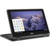 Dell 3000 3100 11" HD (Touchscreen) Convertible Chromebook, Intel Celeron N4000, 1.10GHz, 4GB RAM, 64GB Flash Memory, Chrome OS (64-Bit) - NP1VY