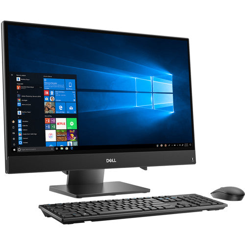 Dell Inspiron 3480 All In One Desktop PC, 23.8" IPS FHD Touchscreen Display, Intel Core:i5, 1.60GHz, 8GB RAM, 1TB SATA, Windows 10 Home-64 Bit- i3480-5431BLK