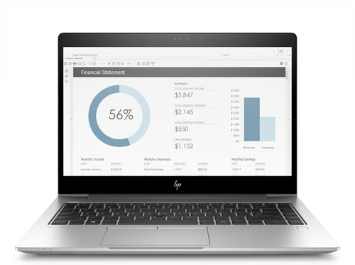 HP EliteBook 840-G5 14" FHD (NonTouch) UltraThin Notebook,Intel i5-8250U,1.60G,8GB RAM,256GB SSD,Win10P-151A5UW#ABA
