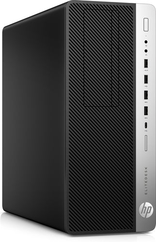 HP EliteDesk 800-G4 Tower Business PC, Intel Core i5-8500, 3.00GHz,8GB RAM,500GB HDD,Windows 10 Pro - 7CQ19U8#ABA