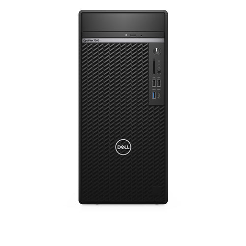 Dell OptiPlex 7080 Tower PC, Intel i7-10700, 2.90GHz, 16GB RAM, 256GB SSD, Win10P - 51791280164 (Refurbished)
