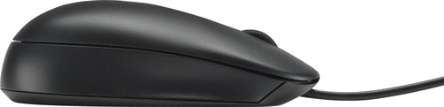 HP USB Laser Mouse, 1000 dpi, 2 Primary Buttons, Clickable Scroll Wheel, Black - QY778AT