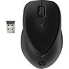HP Comfort Grip Wireless Mouse, 2.40 GHz, RF, Scroll Wheel, USB Wireless Micro-receiver - H2L63UT