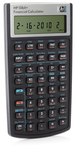 HP 10bII+ Financial Calculator, 170 Functions, 12-Digit LCD - NW239AA#ABA
