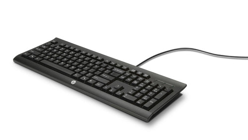 HP K1500 Wired Keyboard, Built-in Number Pad, Windows Keys, Black - H3C52AA#ABA