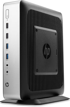 HP t730 Thin Client Desktop PC, AMD RX-427BB, 2.70GHz, 4GB RAM, 16GB Flash, HP ThinPro - 4RU50UT#ABA