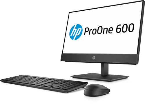 HP ProOne 600 G4 21.5" FHD (Non-Touch) All In One Desktop PC, Intel Core i5-8500, 3.0GHz, 4GB RAM, 500GB HDD, Windows 10 Pro 64-Bit - 4LU99UT#ABA (Certified Refurbished)