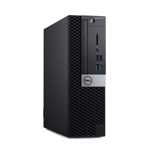 Dell OptiPlex 5070 SFF Desktop PC, Intel Core i7-9700, 3.0GHz, 8GB RAM, 1TB HDD, Windows 10 Pro 64-bit - 196MP
