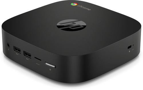HP Chromebox G3 Mini Desktop, Intel Celeron 5205U, 1.90GHz, 4GB RAM, 32GB eMMC, Chrome OS - 2H3U2UT#ABA