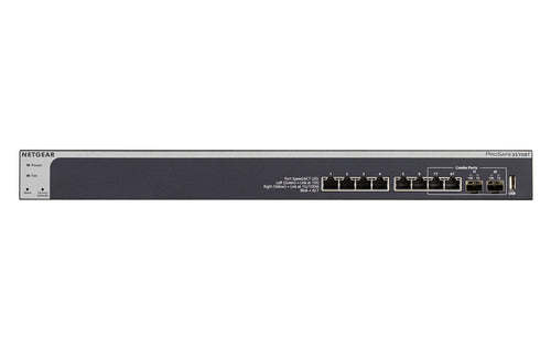 Netgear ProSafe Plus 8-Port 10-Gigabit Web Managed Switch, 8 x 10GE Copper Ports + 1 Combo 10GE SFP  XS708E-200NES