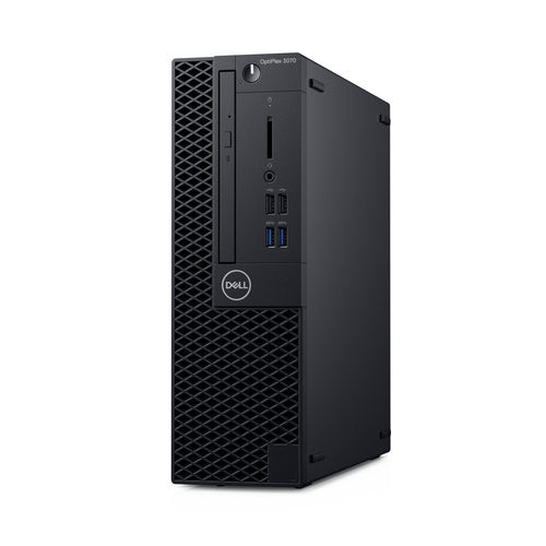Dell OptiPlex 3070 SFF Desktop, Intel i3-9100, 3.60GHz, 4GB RAM, 500GB HDD, Win10P - DKK67 (Refurbished)