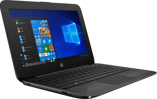 HP Stream 11-ah117wm 11.6" HD (Non-Touch) Laptop, Intel Celeron N4000, 1.10GHz, 4GB RAM, 32GB eMMC, Windows 10 Home in S mode + Office 365 Personal 1-year - 4ND15UA#ABA