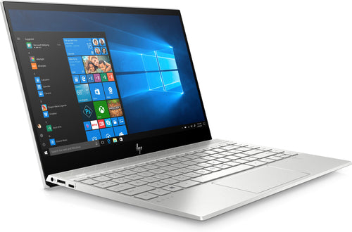 HP Envy 13-aq0005nr 13.3" FHD (Touchscreen) Notebook, Intel:i7-8565U, 1.80GHz, 8GB RAM, 256GB SSD, Windows 10 Home 64-Bit, Natural Silver- 6EH43UA#ABA