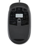 HP USB Laser Mouse, 1000 dpi, 2 Primary Buttons, Clickable Scroll Wheel, Black - QY778AT