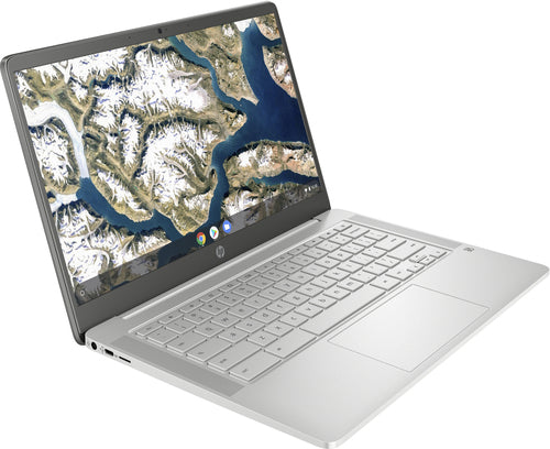 HP 14a-na0037nr 14" HD Chromebook, Intel Celeron N4020, 1.10GHz, 4GB RAM, 64GB eMMC, Chrome OS - 9JU02UA#ABA (Certified Refurbished)