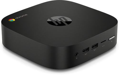 HP Chromebox G3 Mini Desktop, Intel Celeron 5205U,1.90GHz, 4GB RAM, 32GB eMMC, Chrome OS - 2H3T9UT#ABA