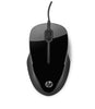HP X1500 Wired USB Optical Mouse, 1000 dpi, 3 Buttons, Scroll Wheel - H4K66AA#ABL