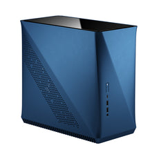 Fractal Design Era ITX SFF Computer Case, USB Ports, Cooling Fans, One 3.5" HDD or Two 2.5" SSDs Support, Cobalt Blue - FD-CA-ERA-ITX-BU