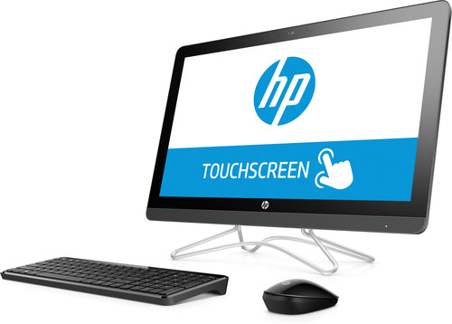 HP 24-e028cy 23.8" Full HD (Touchscreen) All-in-One Computer, AMD A9-9400, 2.40GHz, 4GB RAM, 1TB SATA, Windows 10 Home 64-Bit - Z5P43AA#ABA (Certified Refurbished)