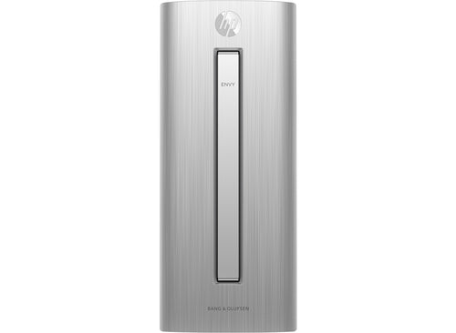 HP Envy 750-414 Tower Desktop PC, Intel Core i5-6400, 2.70GHz, 12GB RAM, 1TB HDD+128GB SSD, Windows 10 Home-64Bit, Natural Silver- X6F49AA#ABA