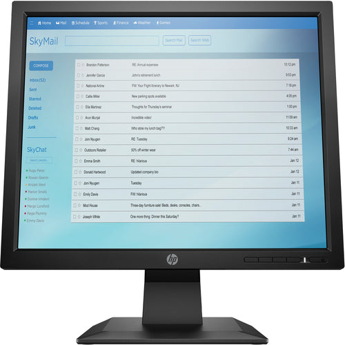 HP P174 17" SXGA LED LCD Monitor, 5:4, 5MS, 10M:1-Contrast - 5RD64A8#ABA