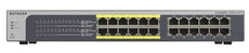 Netgear Prosafe Plus 24-Port  Smart Managed Gigabit PoE Switch, 12 x RJ-45 Ports, 12 x PoE Ports JGS524PE-100NAS