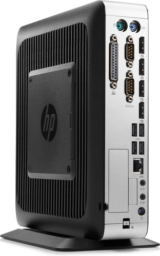 HP t730 Thin Client Desktop PC, AMD RX-427BB, 2.70GHz, 4GB RAM, 16GB Flash, HP ThinPro - 4FH71UA#ABA