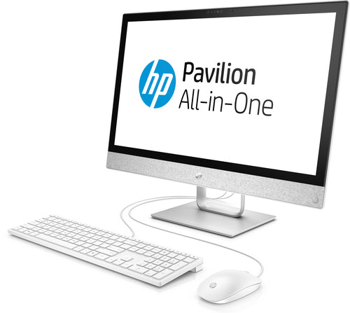 HP Pavilion 24-r149 All-in-One PC, 23.8" FHD (Touchscreen) Display, AMD Ryzen 5, 2.00Ghz, 8GB RAM, 1TB HDD + 128GB SSD, Windows 10 Home 64-Bit, 3LA39AA#ABL (Certified Refurbished)