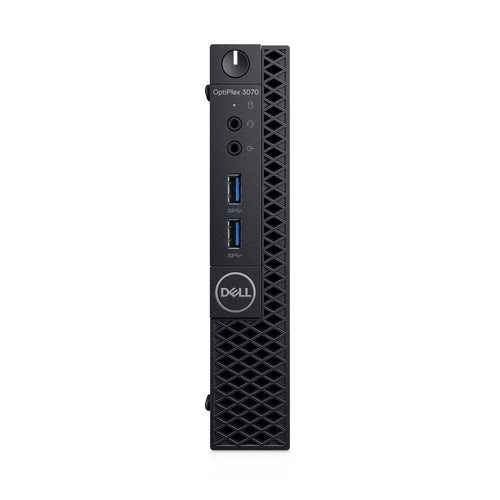 Dell OptiPlex 3070 Micro Desktop PC, Intel Core i3-9100T, 3.10GHz, 8GB RAM, 128GB SSD, Windows 10 Pro 64-bit - 545P2