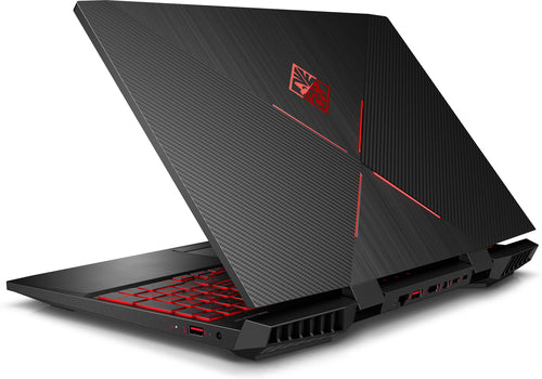 HP OMEN 15-dc1062nr 15.6" Full HD (Non-Touch) Gaming Notebook, Intel Core i5-9300H, 2.40GHz, 12GB RAM, 1TB HDD + 128GB SSD, Windows 10 Home 64-Bit - 7EJ32UA#ABA