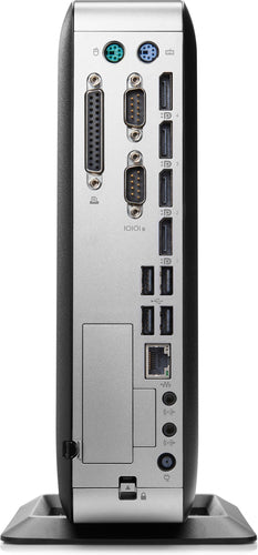 HP t730 Thin Client Desktop PC, AMD RX-427BB, 2.70GHz, 4GB RAM, 16GB Flash, HP ThinPro - 4FH71UA#ABA