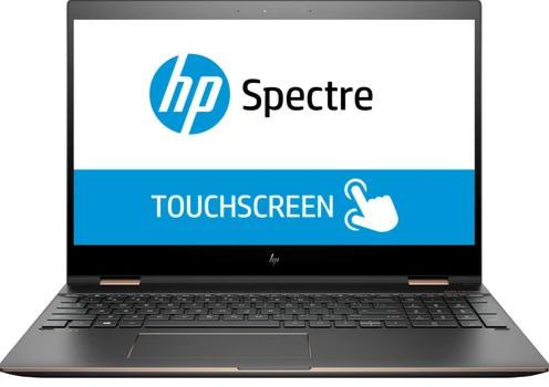 HP Spectre x360 15-ch011nr 15.6" 4K UHD Convertible Notebook, Intel i7-8550U, 16GB RAM, 512GB SSD, Win10H - 3MU06UA#ABA (Refurbished)